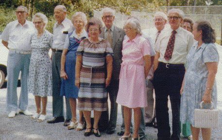 Lacy family in 1976